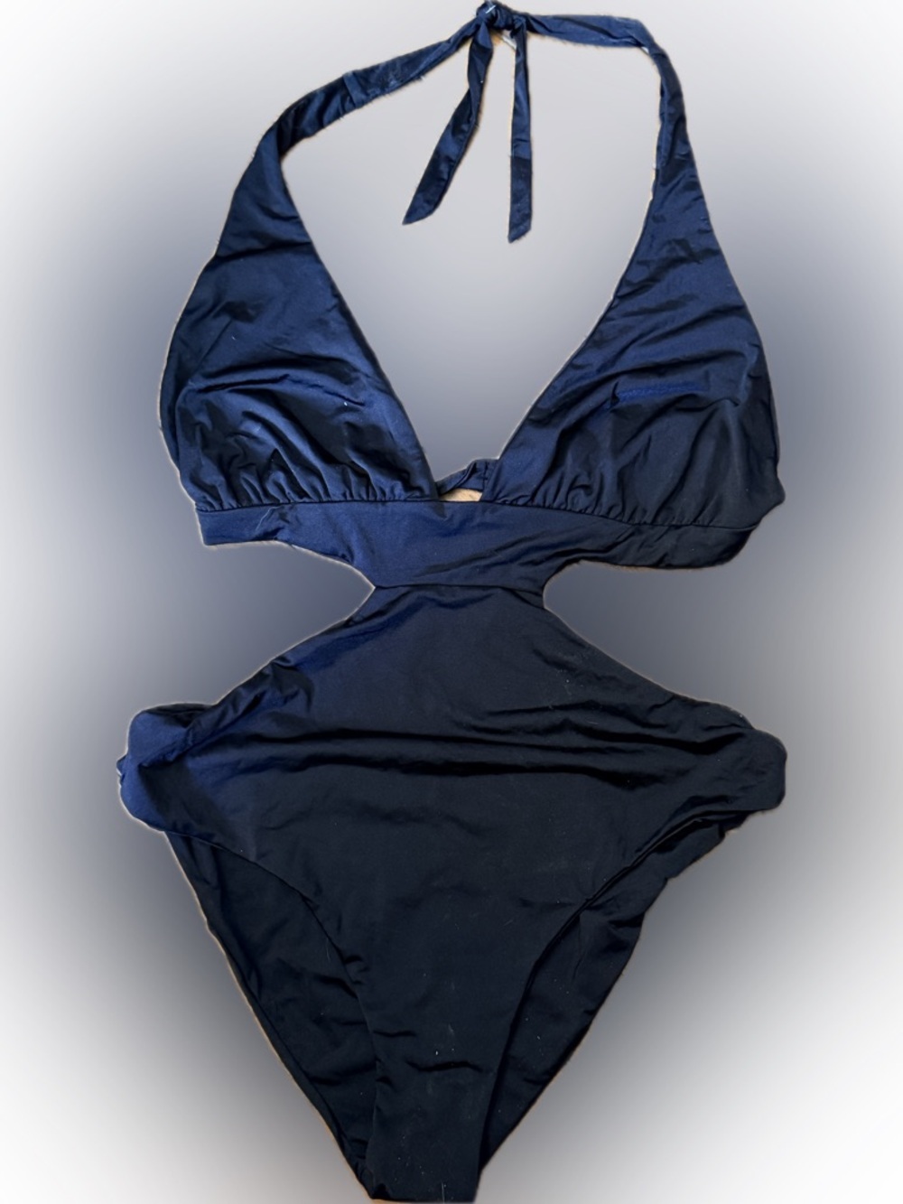 Beach Bunny Nina Black One Piece Bathing Suit nwt